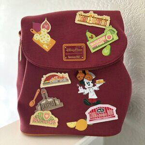 Disney Parks Loungefly Backpack – 2024 California Adventure Food & Wine Festival